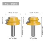 Fresa Madera Espigadora Vástago De 1/2 Tupi 2pcs P Octagono - Imagen 2