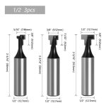 Fresa Tipo T Para Pernos Anclaje 3un 3 Medidas Toma 1/2 - Imagen 2