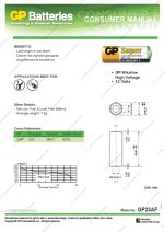 Gp Alkaline A23 Pila De 12v Con 5 Unidades - Imagen 4