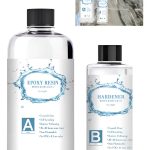 Resina Epóxica Fenólica Para Piso Cristal 1kl 3:1 Interior