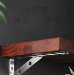 Soporte Escuadra Repisa Colgador 20cm 20p 10par Inox - Imagen 3