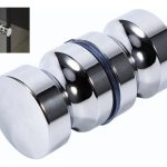 Tirador De Puerta De Ducha De Vidrio Para Gabinete, Agujero