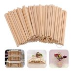 Madera De Balsa 80mm X 3.8 Mm De Diámetro 50un - Imagen 2