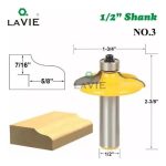 Fresa Madera Moldura Tablero Toma 1/2 No 3 - Imagen 2