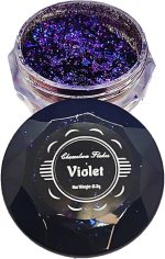 Pigmento Escamas Camaleon Violeta Resina Slime Uñas Vela