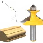 Fresa Madera Moldura Zócalo Base Pedestal Vástago  1/2