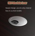 Pasacable Redondo Satín Escritorio Perforación De 60mm 10un - Imagen 3