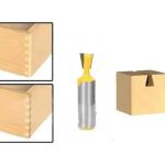 Fresa Madera Cola De Milano Vástago 1/2 X 6.35