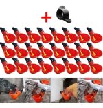 Bebedero Avicola Gallina Aves Pajaros 24un - Imagen 3