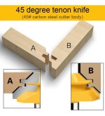Fresa Madera 45° Vástago De 1/2 Para Marcos Ensamble - Imagen 2