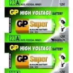 Gp Alkaline A23 Pila De 12v Con 5 Unidades