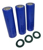 Celdas Li-ion 18650 ( 3un ) 3.7v A 4.2v Max 1ah Sin Placas - Imagen 2