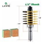 Fresa Madera Ensamble Machimbrado Vástago 1/2 X 1.5/8 - Imagen 2