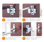 Retenedor Sujetador Cangrejo Puerta Mueble Bronce 20 Un - Imagen 3