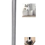 Patas Mueble Mesa Escritorio 1un 72cm Cromada..