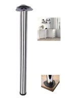 Patas Mueble Mesa Escritorio 1un 72cm Cromada..