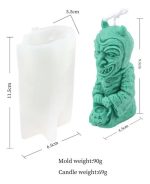 Molde Silicona Velas Y Jabón Tótem - Imagen 8