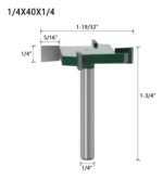 Fresa Madera Vaciado Invertida Copiadora T Toma 1/4x1.19/32 - Imagen 2