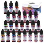 Pigmento Para Resina Uv Traslucido Epóxica 24 Colores