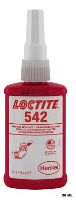 Loctite 542 Traba Hilo Tuberias Hidráulicas Neumáticas 50ml - Imagen 2