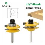 Fresa Madera Ventana Vástago De 1/4 Tupi 2pcs Puerta - Imagen 2