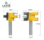 Fresa Madera Ensamble Machimbrado Vástago 1/4 X 22mm - Imagen 3