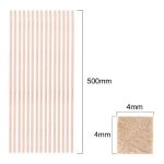 Madera De Balsa 500mm X 4mm X 4mm 15un - Imagen 2