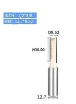 Fresa Madera Recta 1/2x3/8 Carburo De Tungsteno - Imagen 2