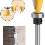 Fresa Madera Copiadora Cola De Milano Vástago 1/4 X 5/8 C.t.