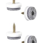 Patas Patín Mueble Sillón Silas Cama Sofá 20un Anti-rayas..