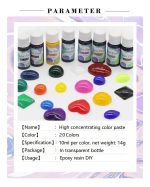 Colorante Para Vela Y Jabón Pigmento 20 Colores Solido Brill - Imagen 3