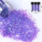 12 Lentejuelas Glitter Purpurina Decoración Uñas Ojos Cuerpo - Imagen 3
