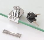 Cerradura Puerta Vidrio A Mueble De 3 A 8mm 10u - Imagen 3