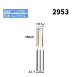 Fresa Madera Recta 1/2x3/8 Carburo De Tungsteno - Imagen 3