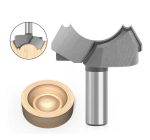 Fresa Madera Vaciado Toma  1/2  Fondo Bola