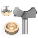 Fresa Madera Vaciado Toma  1/2  Fondo Bola