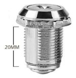 Cerradura Chapa Casillero Guantera Puerta 25mm Max 10un - Imagen 2