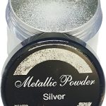 Pigmento Polvo Plata Plateado Para Resina Slime Jabón 20ml