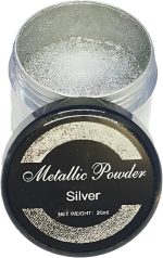 Pigmento Polvo Plata Plateado Para Resina Slime Jabón 20ml