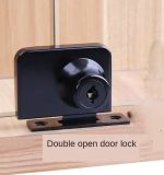 Cerradura Puerta Vidrio Mueble Doble De 3 A 8mm - Imagen 4