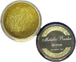 Pigmento Polvo Bronce Metalico Para Resina Slime Jabón 20ml - Imagen 2