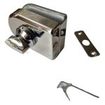 Cerradura Puerta Vidrio De 8 A 12mm Pestillo Muro O Piso