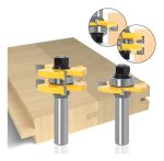 Fresa Madera Ensamble O Machimbra Do Bástago 1/2mm