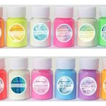 Pigmento Polvo Resina Uv 12 Colores Fluorescente 20g C/u