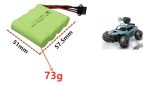 7.4v 1000mah 14500 Batería Para Coche Teledirigido De36w 1:1 - Imagen 2