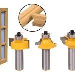 Fresa Madera Ventana Vástago De 1/2 Tupi 3pcs Puerta