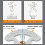Compas Caliper Interior Exterior Para Mecánico O Carpintero - Imagen 2