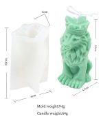 Molde Silicona Velas Y Jabón Tótem - Imagen 6