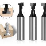 Fresa Tipo T Para Pernos Anclaje 3un 3 Medidas Toma 1/2