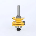 Fresa Madera Marco Puerta Para Vidrio Vástago  1/2  Estante - Imagen 3